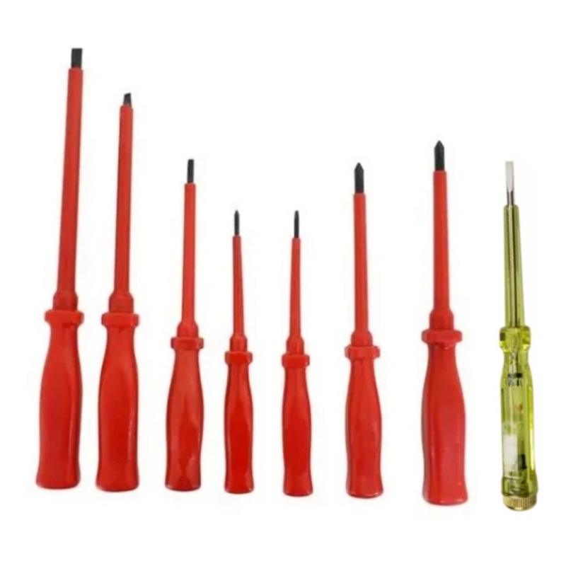 Jogo Chave Fenda Para Eletricista 08 Peças em Oferta na Shopee