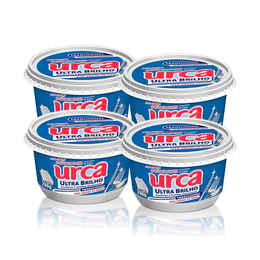 Kit 4 Sabão em Pasta Urca 200g