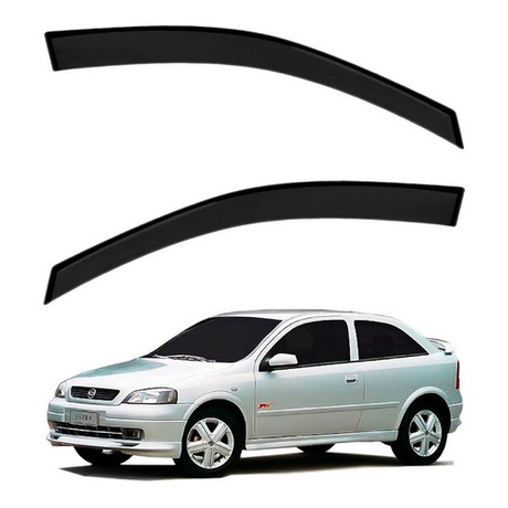 Defletor Calha de Chuva Astra Hatch 1999 a 2011 2 Portas Ecoflex