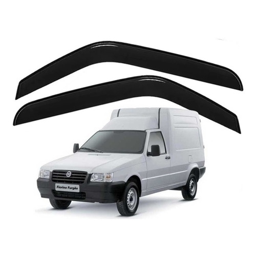 Defletor Calha de Chuva Fiorino 1989 a 2013 2 Portas Ecoflex