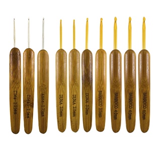 Agulha de Crochê Cabo de Bambu Circulo (Clea, Anne, Duna e Barroco) em Oferta na Shopee