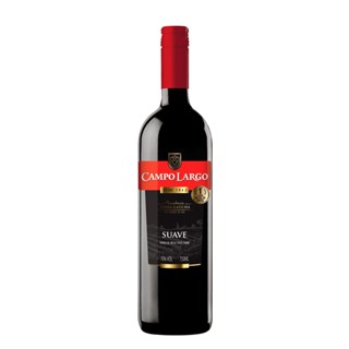 VINHO CAMPO LARGO TINTO SUAVE 750ML