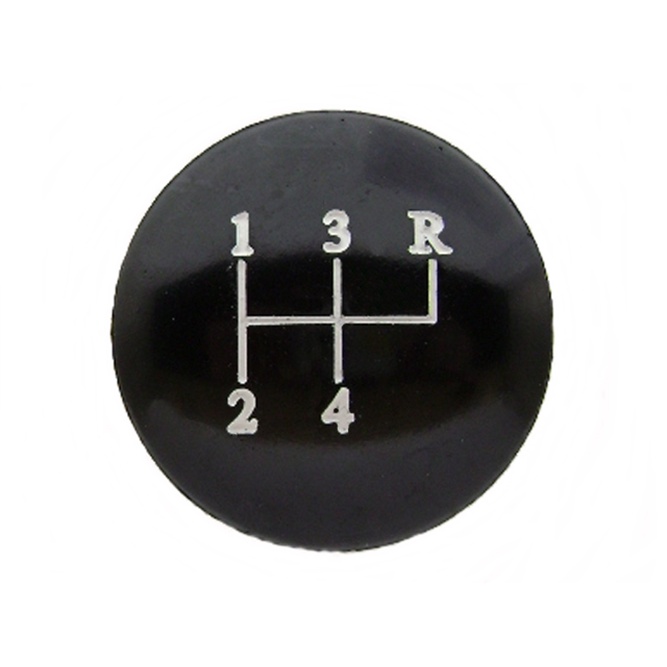BOLA DE CÂMBIO 4 MARCHAS PRETA A10 C10 D10 F100 JEEP RURAL F75 MAVERICK DODGE