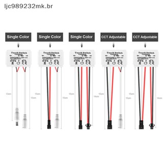 [MYBR] Interruptor LED Dimmer De 12V 5A Espelho De Banheiro Capacitivo CCT Sensor De Toque Ajustável Para Decoração De Luz De [Bem]