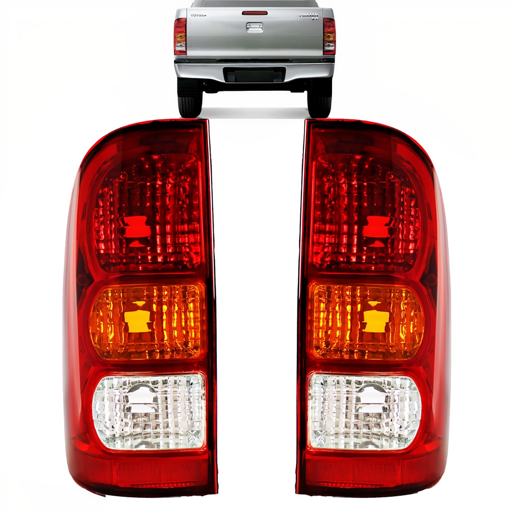 PAR Lanterna Traseira Toyota Hilux 05 06 07 08 09 2010 2011