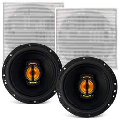 2 Caixas De Som Ambiente Embutir Leson Jb6 Flex 110w 4 Ohms