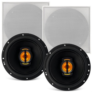 2 Caixas De Som Ambiente Embutir Leson Jb6 Flex 110w 4 Ohms em Oferta na Shopee