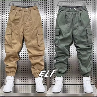 Calça De Carga Casual De Verão Bolso De Pés Pequenos Harlan