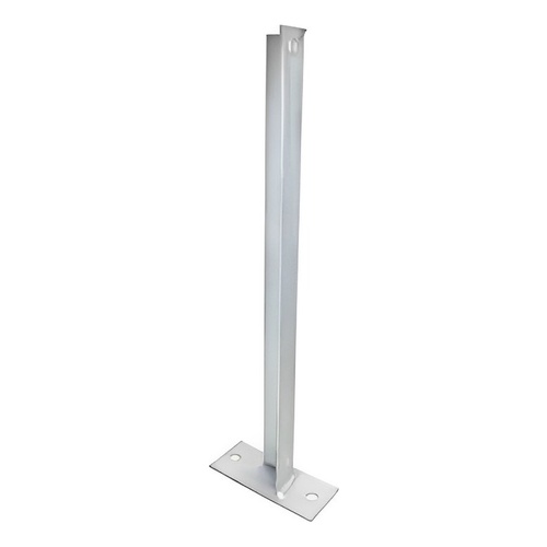 30 Haste Pra Concertina Rede Laminada Simples Fixação Cerca Ouriço Galvanizada 45cm