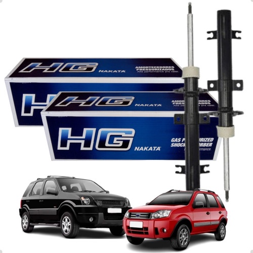 Par De Amortecedor Dianteiro Original Nakata Ford Ecosport 4x2 em Oferta na Shopee