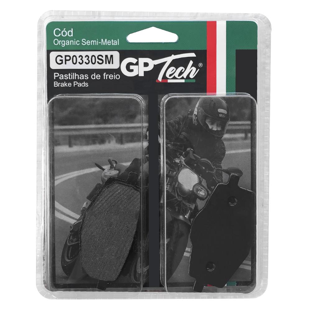 Pastilha Freio GP TECH 0330SM (T) Dafra Cityclass 200I 2014- / XT 225 / XT 600E / Tenere (T) DT 200 em Oferta na Shopee