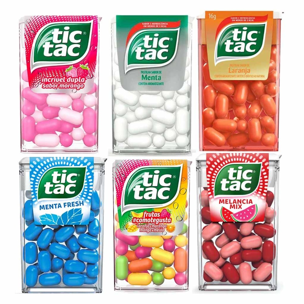 Pastilha Tic Tac Display c/14 ESCOLHA O SABOR - Ferrero · foto 2