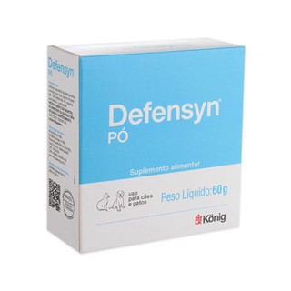 Complemento Alimentar Defensyn Pó König 60g Cães e Gatos 60 g em Oferta na Shopee