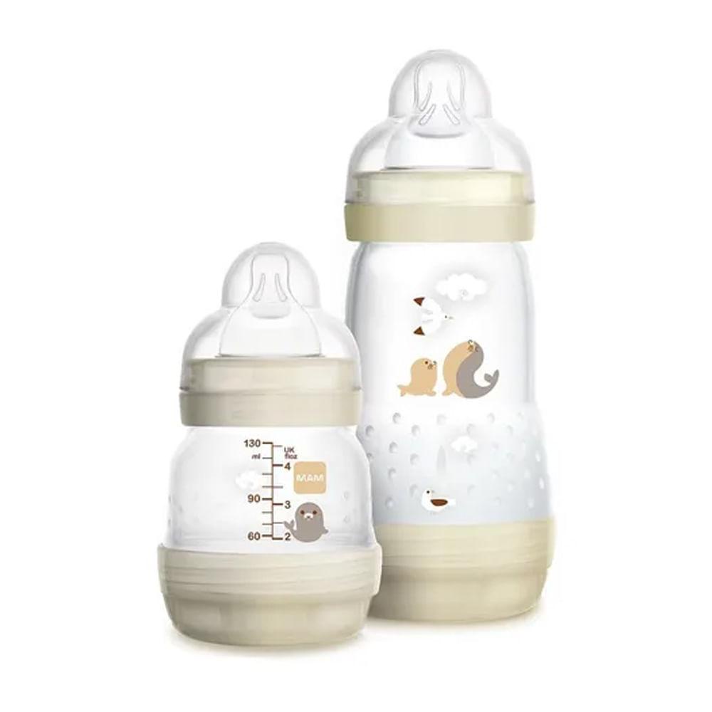 Mamadeira Easy Strart Set Neutro - Mam - Mom & Baby