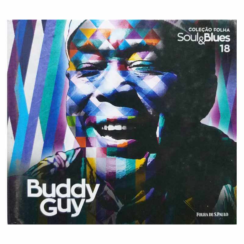 Livro Físico Com CD Coleção Folha Soul & Blues Volume 18 Buddy Guy