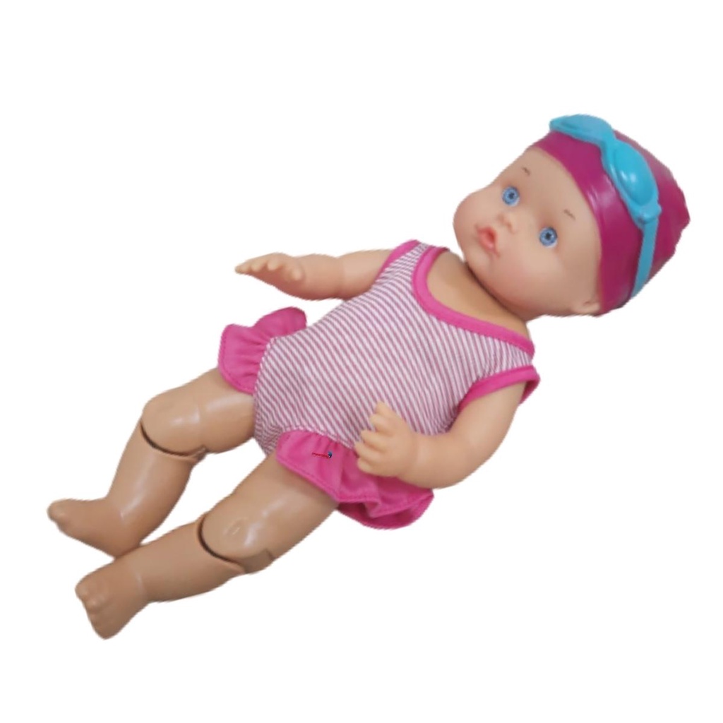 Boneca Nadadora Infantil Prova D' Água Natação Importway
