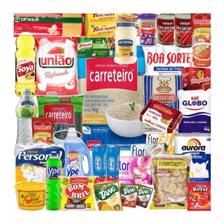 Cesta Básica Completa 10 Kg De Arroz+ Limpeza, Ver Descrição em Oferta na Shopee