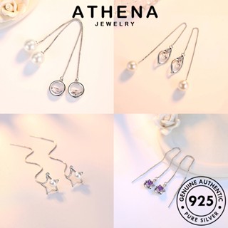 ATHENA JEWELRY pérola piercing brinco trio legítima helix 925 argola brincos berloque infantil prata joias feminino diamante pratas orelha moissanita pura original tragus feminina de M002