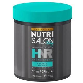 Máscara Capilar de Hidratação HNR NutriSalon 1KG em Oferta na Shopee