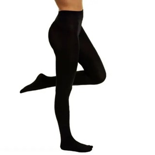 Meia Calça Térmica Frio Segunda Pele Grossa Fio 80 Com Pé Flanelada Inverno Hangar Moriah - BN-CP