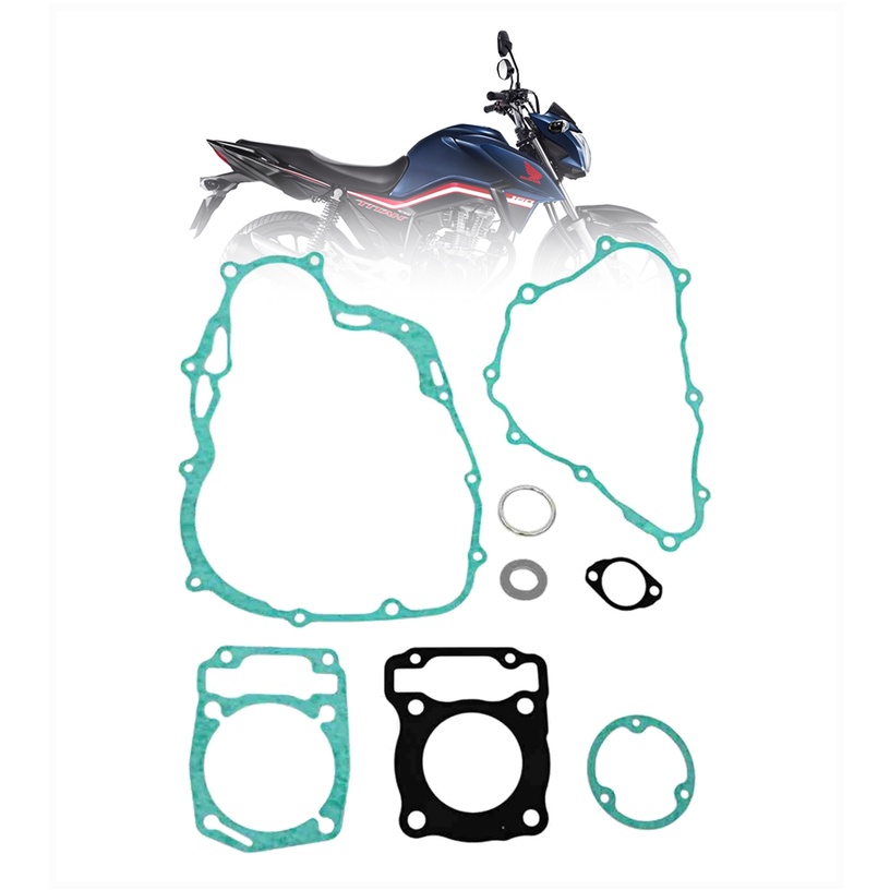 JOGO JUNTAS COMPLETO VEDAMOTORS CG 160 TITAN FAN NXR160 BROS - Spare Parts and Accessories for Vehicles