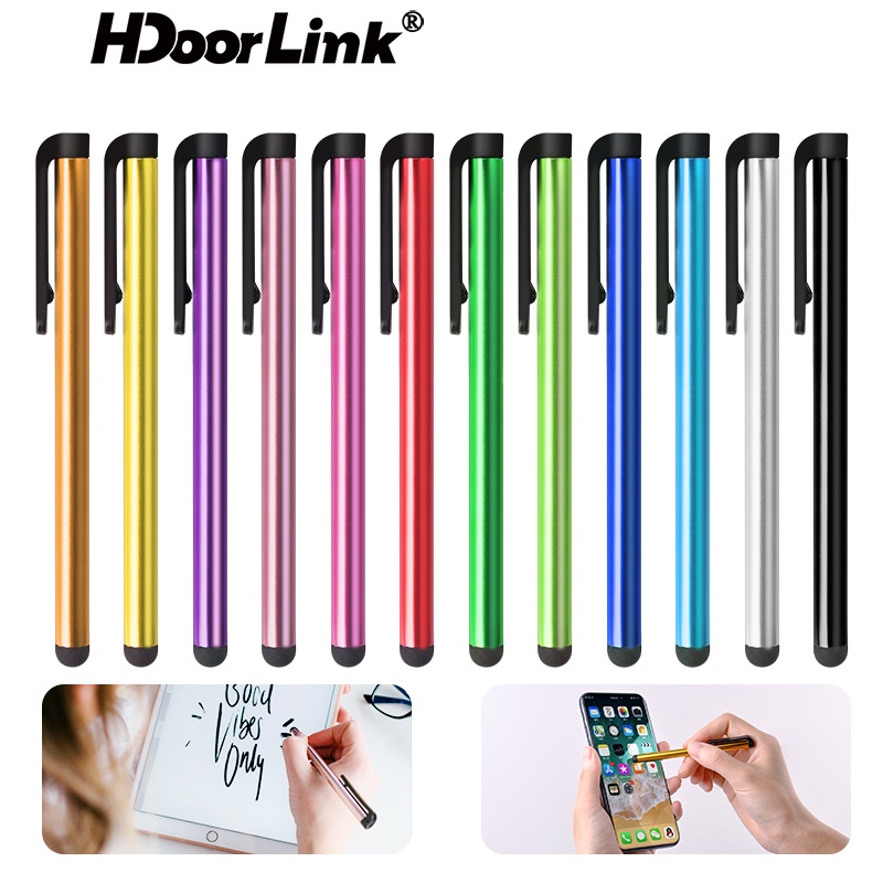 HdooLink 1/10Pcs Caneta Stylus Universal Para Tela Sensível Ao Toque Do Telefone Tablet i-pad
