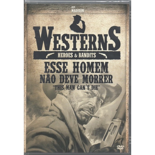 Westerns DVD Esse Homem Não Deve Morrer