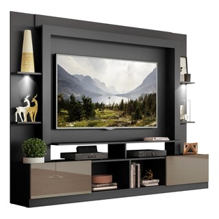 Estante com Suporte TV 65" e Leds Berlim Multimóveis V3384 em Oferta na Shopee