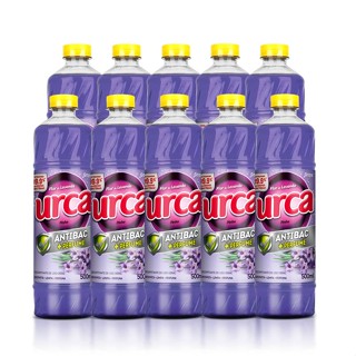 Kit 10 DESINFETANTE URCA FLOR DE LAVANDA 500ML
