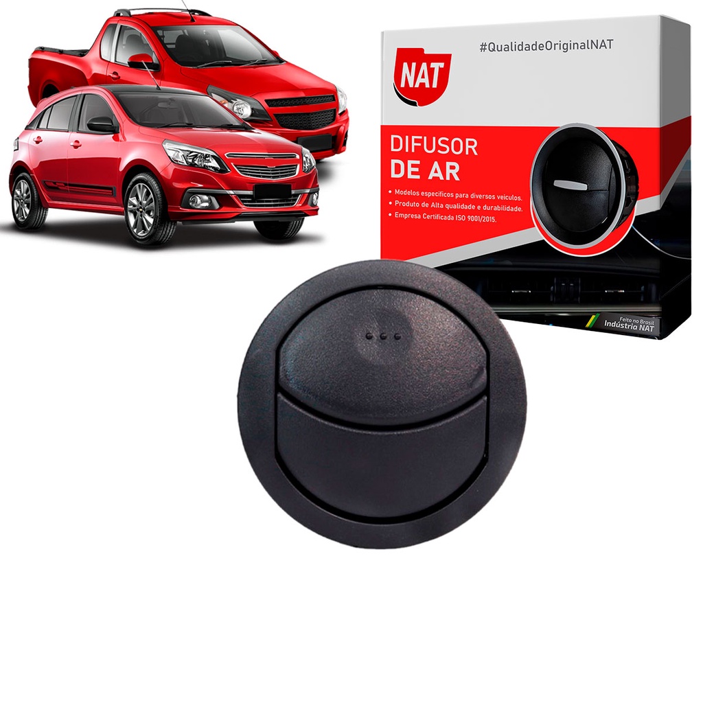 Difusor Saida De Ar Chevrolet Agile E Montana 2011 Até 2021 em Oferta na Shopee