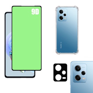 KIT Xiaomi Redmi Note 12 Pro 5G | Película de Cerâmica 9D - Capa Capinha Anti Shock - Película Câmera 3D