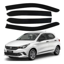 Defletor Calha de Chuva Argo 2017 a 2025 4 Portas Ecoflex