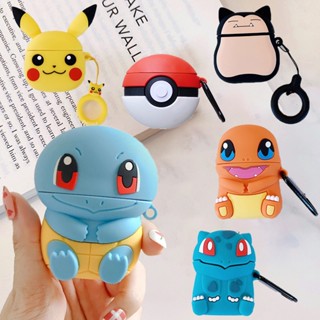 Capas Para Fone De Ouvido Anime Pokemon Airpods Apple 1 2 3 Pro Protetoras Pikachu Fones Bluetooth Brinquedos Presente