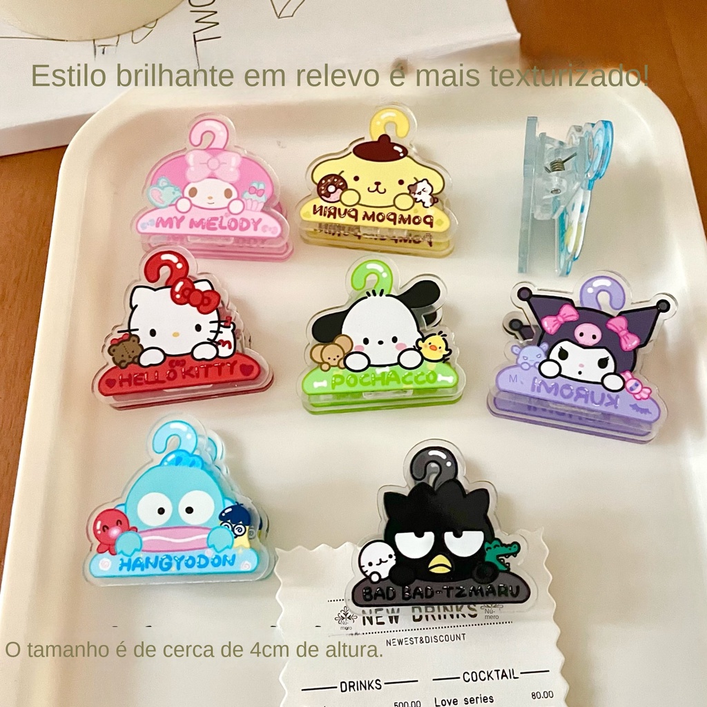 Sanrio Series Clip De Dupla Face em Oferta na Shopee
