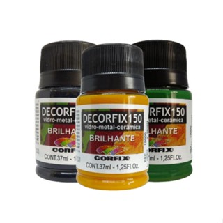 Tinta Decorfix 150° Brilhante 37ml CORFIX em Oferta na Shopee