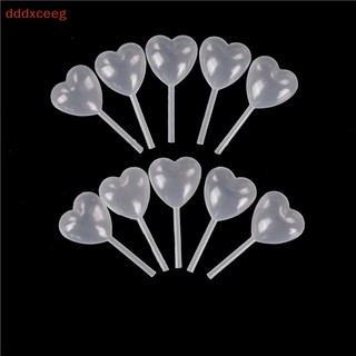 dddxceeg] 50pcs New Heart Shaped Squeeze 4ml Transfer Oils Liquid Pipettes Eye Dropper  new