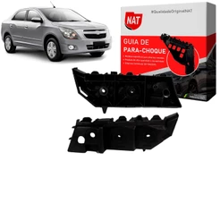 Par Suporte Parachoque Cobalt 2012 Até 2015 Dianteiro