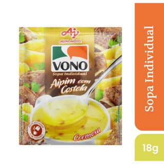 Sopa Cremosa Vono® Sabor Aipim Com Costela 18g