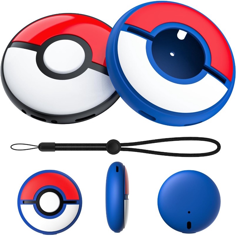 Para Pokemon GO Plus + 2023 Estojo De Silicone Premium Clássico Colorway Com Pulseira Portátil