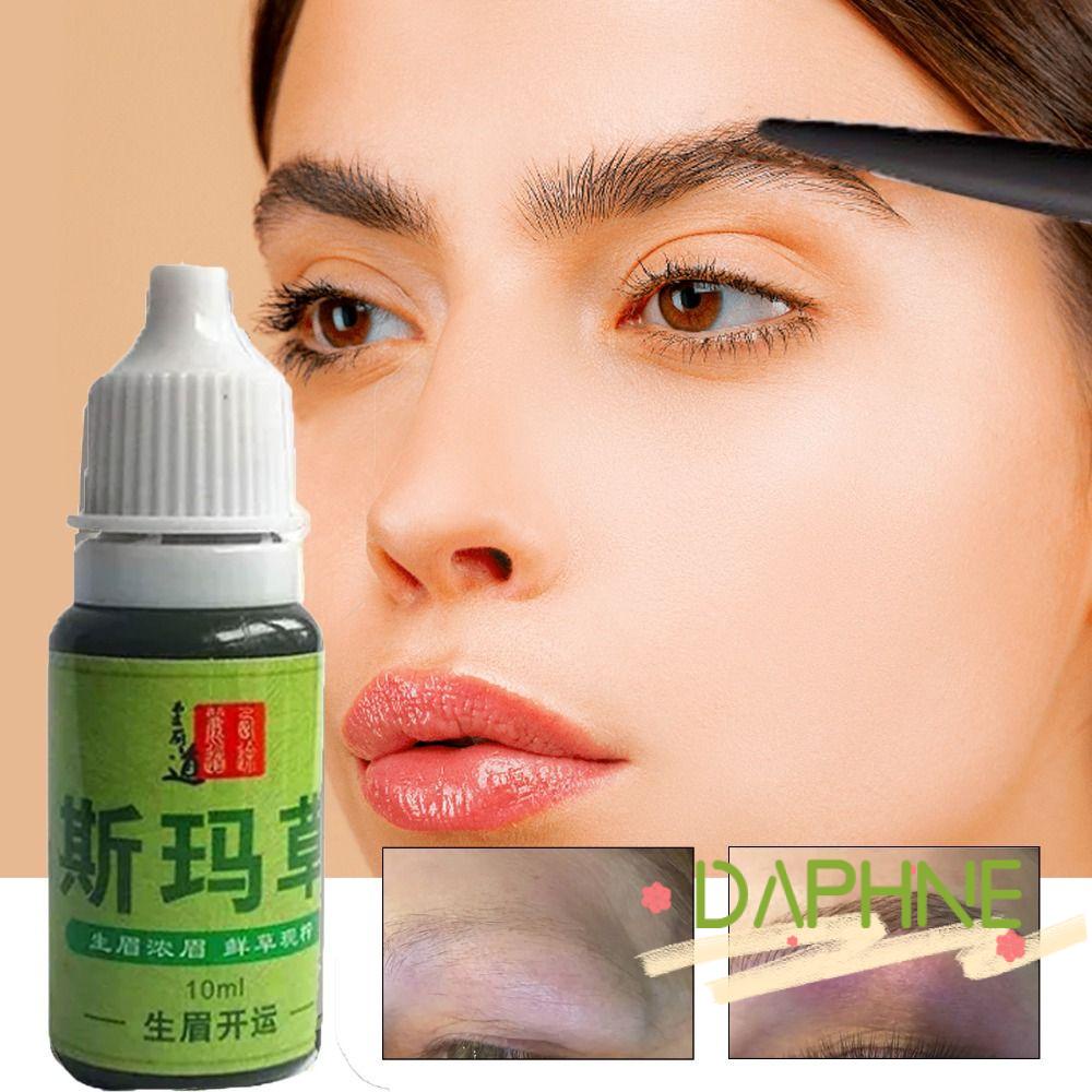DA-FACC Líquido Para Crescimento De Sobrancelhas , Nutritivo Usma Grass Cilia 10ml Extrato De Olhos