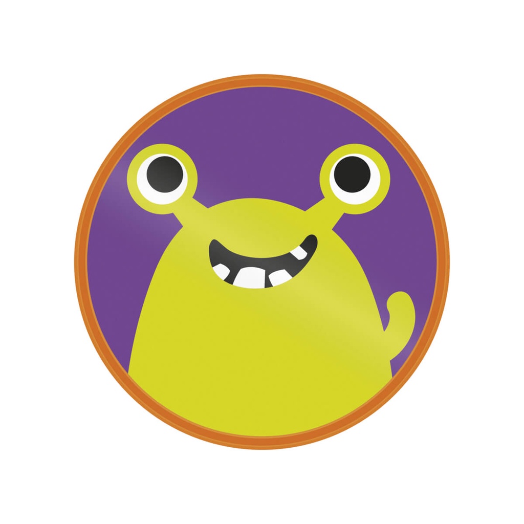 Prato Infantil Tramontina Lirous em Polipropileno Laranja - 23777130 em Oferta na Shopee