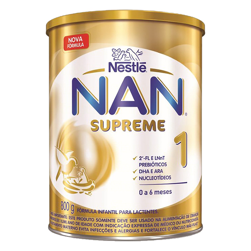 Nan Supreme Leite em Pó Fómula Infantil 1 800g