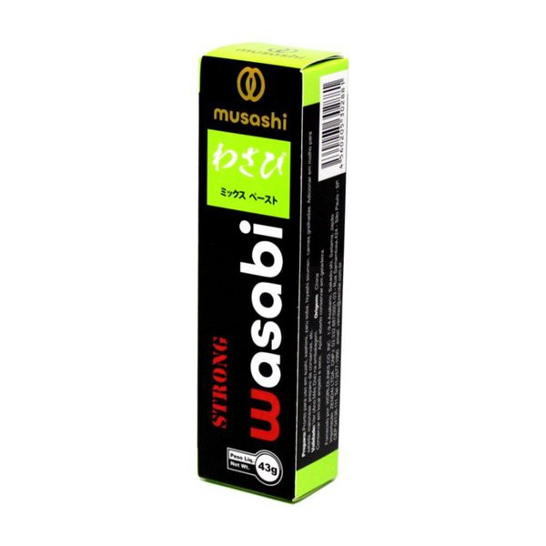 Wasabi Raiz Forte Strong 43G Musashi em Oferta na Shopee