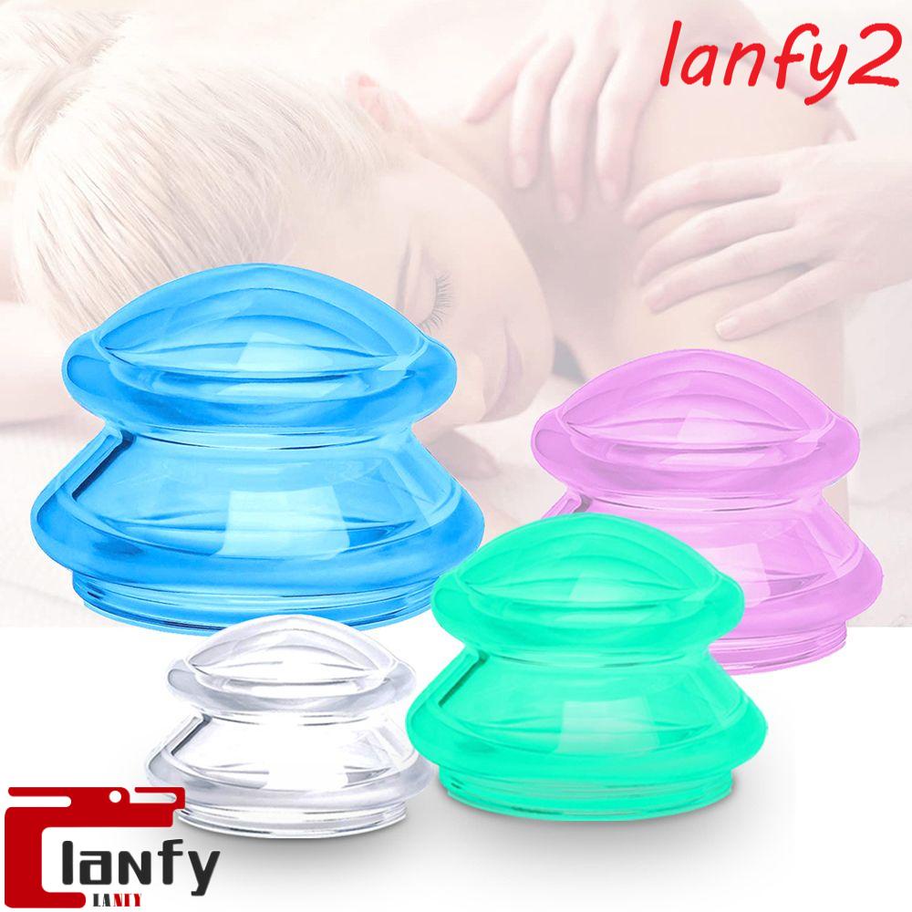 LANFY Massagem Copo Alívio Da Dor Cupping Terapia Manual Cuidados De Saúde Relaxamento Durável Silicone Ventosas