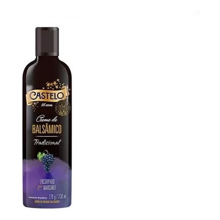 Creme De Vinagre Balsamico Tradicional 270g - Castelo em Oferta na Shopee