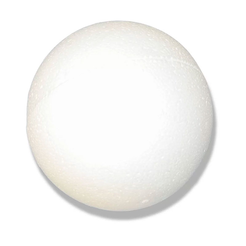 Bola de isopor 200mm com 3 unidades Styroform