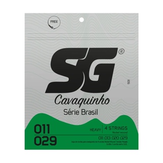 Encordoamento Cavaquinho Niquel SG 011 com Bolinha Tensão Alta em Oferta na Shopee