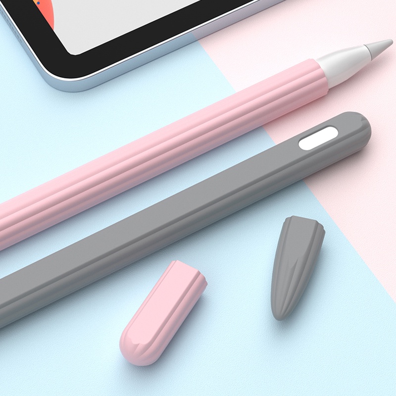 Ultra-thin Macaroon Case for Apple Pencil Pro 2 1 gen Cover Liquid Silicone Anti-slip Skin Sleeve Shock-resistant Pen Ti em Oferta na Shopee
