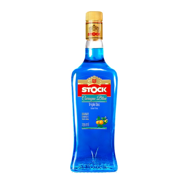 Licor Stock Curacau Blue 720ml - Food & Beverages