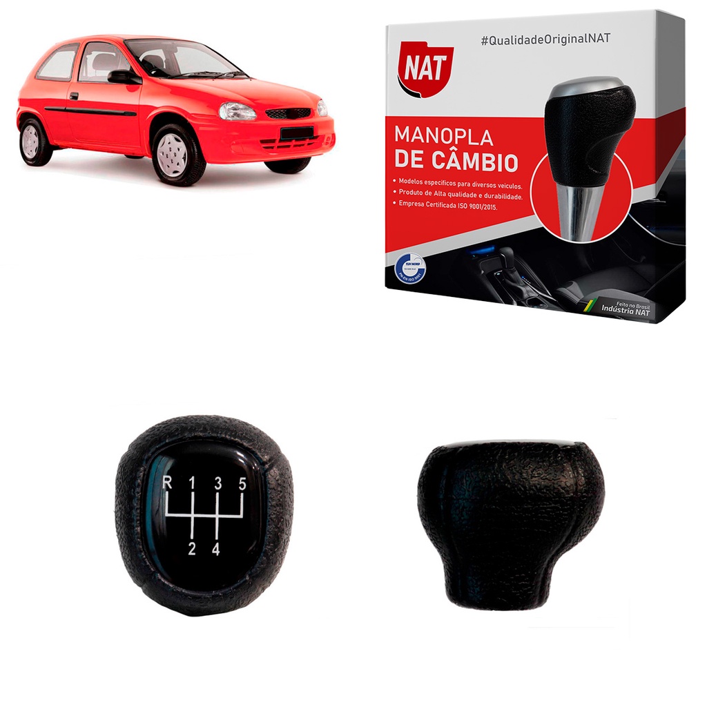 Manopla de Câmbio Corsa Ano 1994 Até 1999 C/ 5 Marchas em Oferta na Shopee